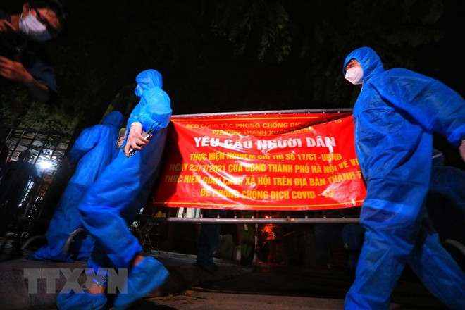 Hà Nội: Dỡ phong tỏa ở ngõ 328 và 330 đường Nguyễn Trãi ảnh 1