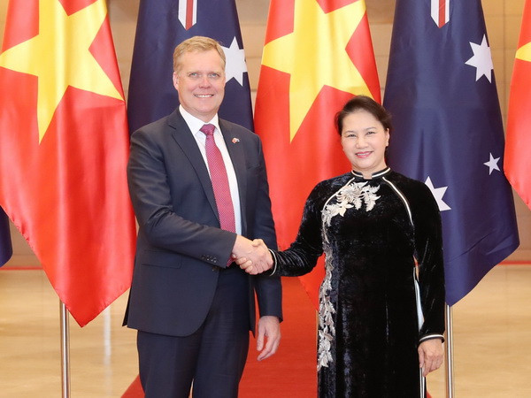 Chủ tịch Quốc hội đón, hội đàm với Chủ tịch Hạ viện Australia ảnh 1