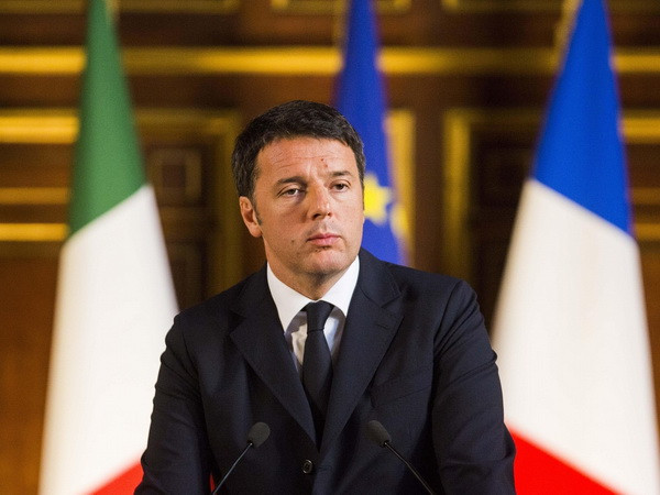 Thủ tướng Italy Renzi tuyên bố không tham gia không kích IS ảnh 1