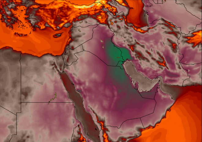 Hai địa điểm ở Trung Đông phải hứng chịu nhiệt độ cao kỷ lục ảnh 1