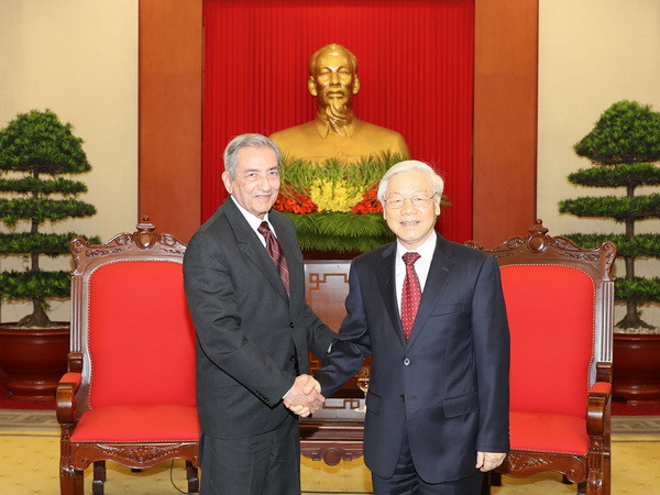 Tổng Bí thư Nguyễn Phú Trọng tiếp Đoàn đại biểu Đảng Cộng sản Cuba ảnh 1