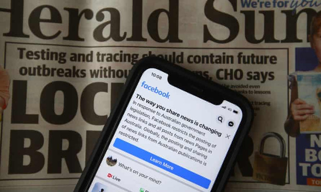 Người dùng Facebook ở Australia vẫn không thể chia sẻ tin tức (Nguồn: Reuters) Vụ Facebook chặn các trang tin tại Australia: Nguyên nhân và ảnh hưởng ảnh 1