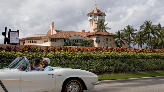 Dinh thự của ông Trump ở Mar-a-Lago (Nguồn: AFP) FBI bất ngờ đột kích nhà riêng của cựu Tổng thống Mỹ Donald Trump ảnh 2