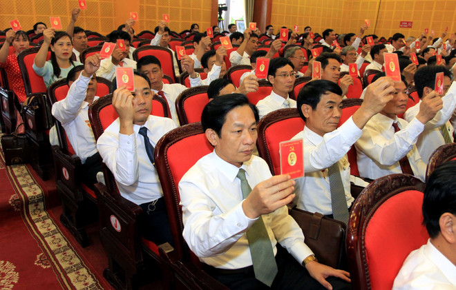 Thái Bình rút kinh nghiệm công tác tổ chức Đại hội Đảng bộ các cơ sở ảnh 3