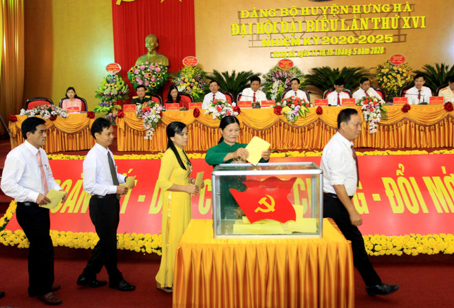 Thái Bình rút kinh nghiệm công tác tổ chức Đại hội Đảng bộ các cơ sở ảnh 2