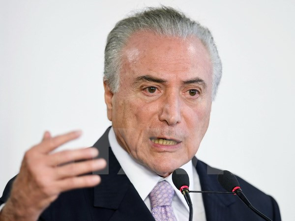 Tòa án Brazil xem xét cáo buộc chống Tổng thống Michel Temer ảnh 1