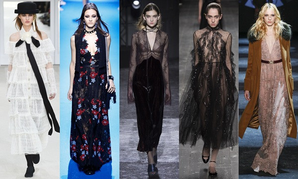 Kiêu sa ngày lạnh với thiết kế váy maxi ren dịu dàng, tinh tế ảnh 1