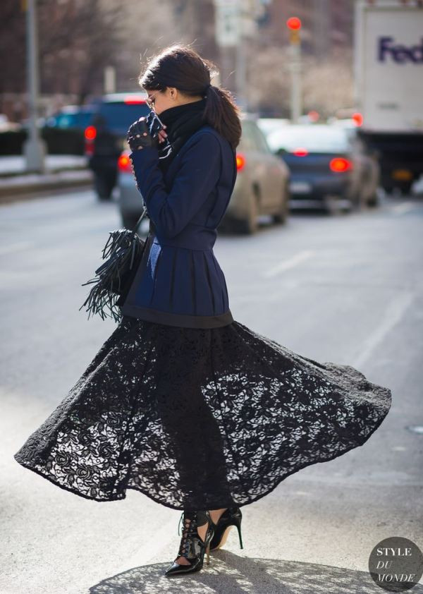 Kiêu sa ngày lạnh với thiết kế váy maxi ren dịu dàng, tinh tế ảnh 7