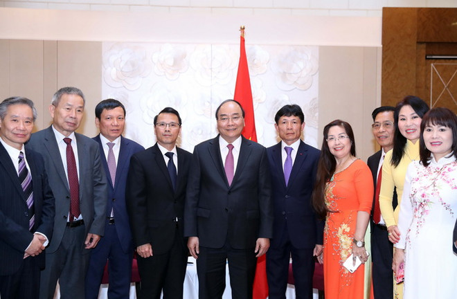 Thủ tướng tiếp đoàn Liên hiệp Hội người Việt Nam tại châu Âu ảnh 1