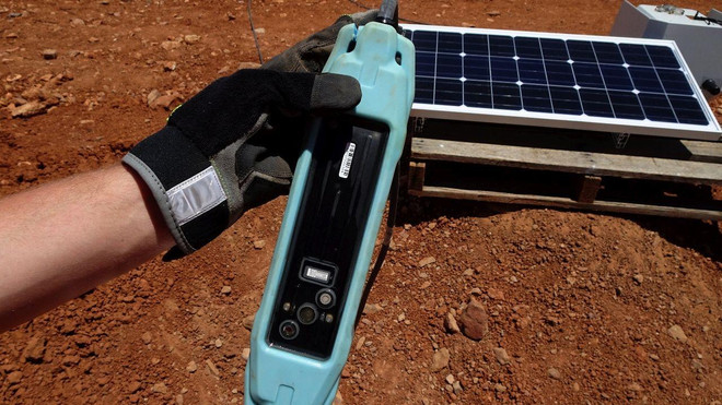 Hệ thống cảm biến quản lý nước ngầm. (Nguồn: CSIRO) Australia phát triển công nghệ giúp quản lý nước ngầm hiệu quả ảnh 1