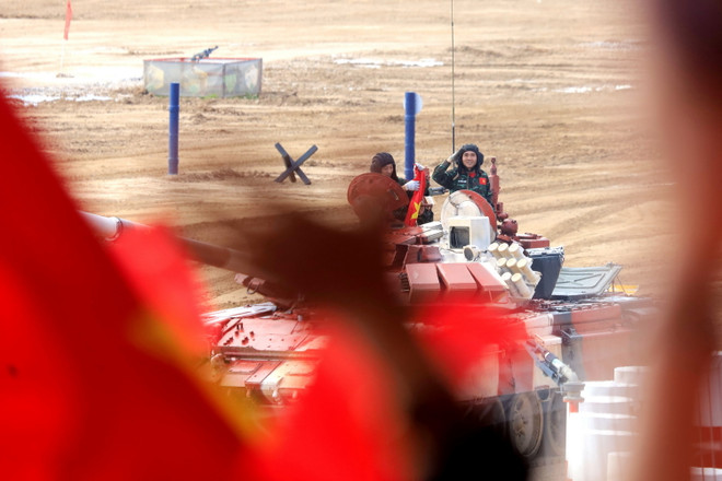 Đội tuyển Xe tăng hành tiến bước vào thi đấu với quyết tâm cao nhất ảnh 1