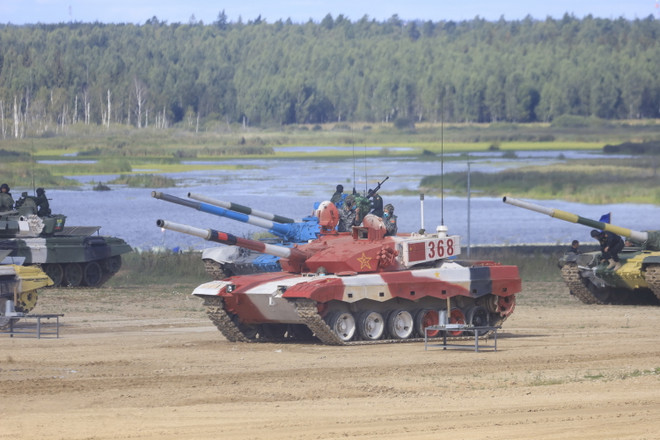 Army Games 2021: Đội tuyển Nga tạm dẫn đầu cuộc thi Xe tăng hành tiến ảnh 2