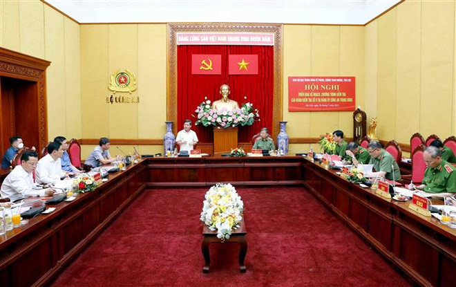 Kiểm tra kế hoạch phòng chống tham nhũng tại Đảng ủy Công an TW ảnh 1