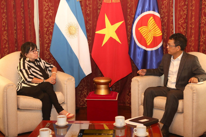 Việt Nam và Argentina tăng cường thúc đẩy hợp tác song phương ảnh 1