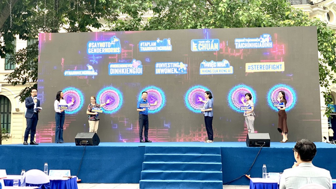 Thể hiện vai trò của người trẻ trong hành động phá vỡ định kiến giới ảnh 1