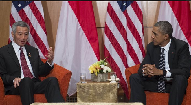 Lãnh đạo Mỹ và Singapore khẳng định quan hệ vững mạnh ảnh 1