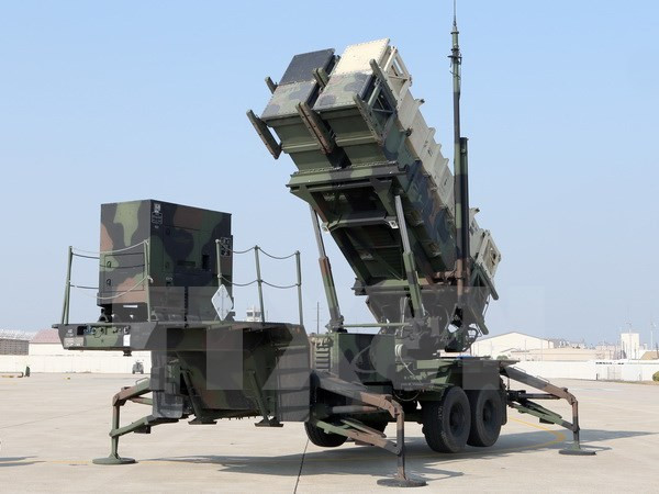 Tên lửa Patriot. (Nguồn: Yonhap/TTXVN) Ba Lan muốn mua hệ thống phòng thủ tên lửa Patriot của Mỹ ảnh 1