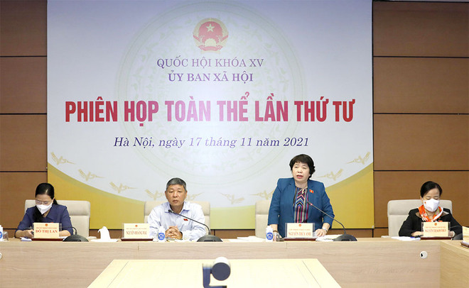Phiên họp toàn thể lần thứ 4 Ủy ban Xã hội của Quốc hội ảnh 1