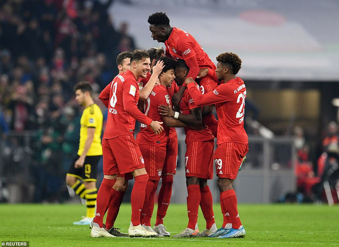 Bayern Munich thắng hủy diệt 4-0 trước Borussia Dortmund ảnh 1