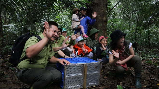 MC Bạch Dương, một “đại sứ” lan tỏa tình yêu thiên nhiên của Cúc Phương. (Ảnh: Mạnh Quyền) Trường học giữa đại ngàn: 60 năm âm thầm lan tỏa tình yêu thiên nhiên ảnh 1