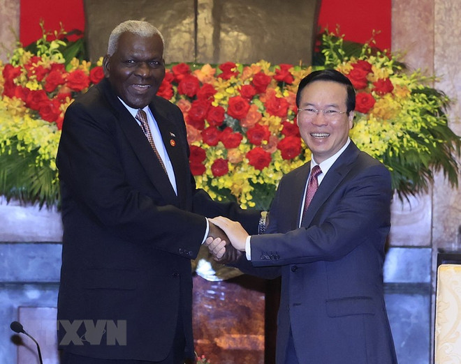 Chủ tịch nước tiếp Chủ tịch Quốc hội Chính quyền Nhân dân Cuba ảnh 2