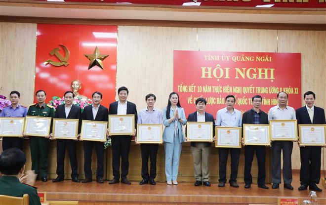 Quảng Ngãi nâng cao chất lượng của khu vực phòng thủ các cấp ảnh 2