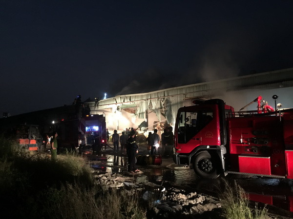 Cháy lớn tại kho giấy gần 2.000m2 tại Thành phố Hồ Chí Minh ảnh 1