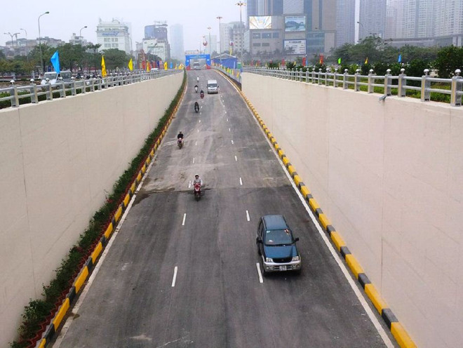 Hà Nội: Thông xe hầm chui Trung Hòa và Thanh Xuân, gỡ ùn tắc ảnh 2