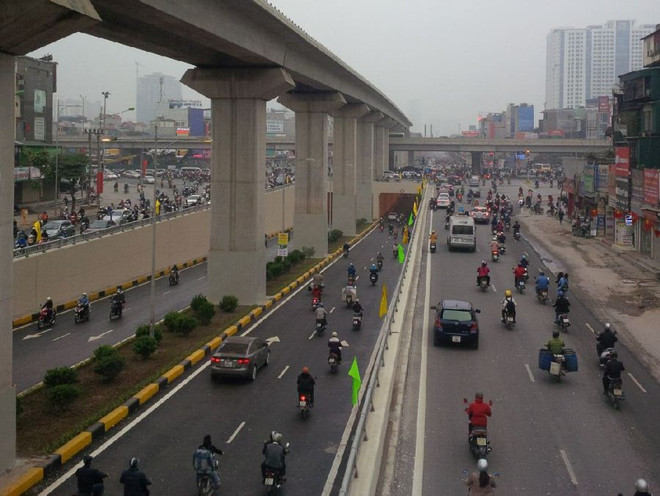 Hà Nội: Thông xe hầm chui Trung Hòa và Thanh Xuân, gỡ ùn tắc ảnh 1