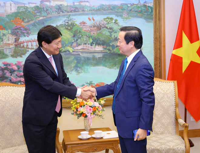 Phó Thủ tướng Trần Hồng Hà tiếp lãnh đạo Công ty MOECO ảnh 2