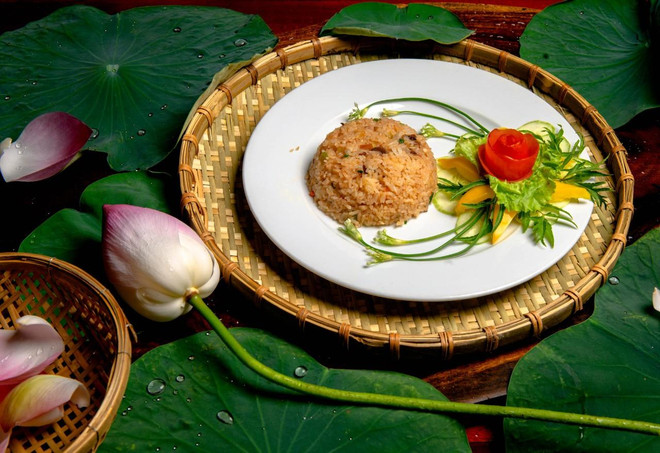 Ẩm thực chay Tây Ninh thể hiện sự khéo léo và cầu kì trong cách thực hiện. (Ảnh: Phước Lạc Viên) Khám phá nghệ thuật chế biến món ăn chay ở Tây Ninh ảnh 1