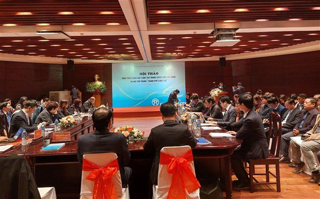 Phát triển giáo dục sáng tạo xây dựng Hà Nội là Thành phố Sáng tạo ảnh 1