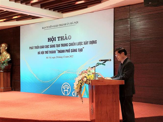 Phát triển giáo dục sáng tạo xây dựng Hà Nội là Thành phố Sáng tạo ảnh 2