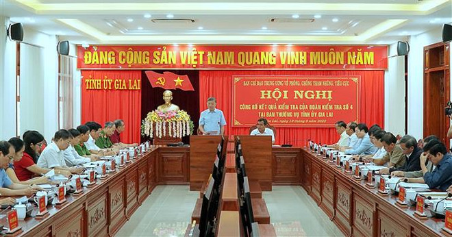 Công bố kết quả kiểm tra về phòng, chống tham nhũng tại Gia Lai ảnh 1