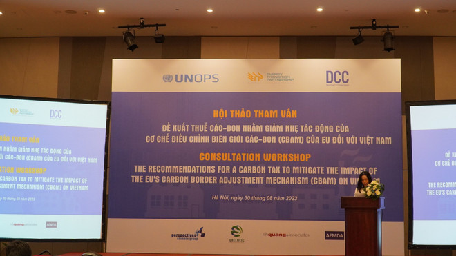 Đề xuất thuế carbon nhằm giảm tác động từ cơ chế điều chỉnh của EU ảnh 1