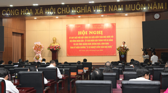 Kiểm toán Nhà nước ký Quy chế phối hợp với 4 tỉnh, thành miền Trung ảnh 2