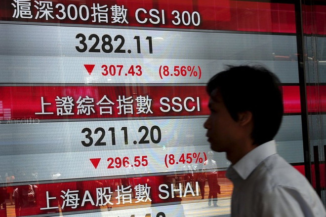 Chứng khoán Trung Quốc giảm tốc mạnh khiến thị trường hoang mang ảnh 1