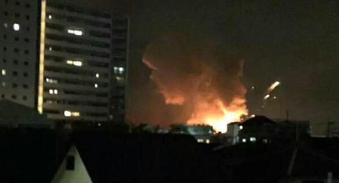 [Video] Vụ nổ dữ dội xảy ra tại căn cứ quân sự Mỹ ở Nhật Bản ảnh 1