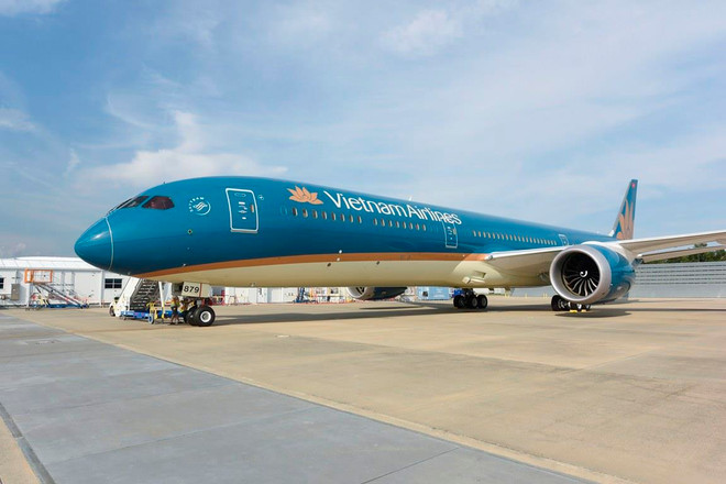 Boeing 787-10 là phiên bản lớn nhất của dòng máy bay thân rộng, hai lối đi, hai động cơ Boeing 787 Dreamliner. (Ảnh: VNA cung cấp) Chờ đón siêu máy bay Boeing 787-10 đầu tiên sắp hạ cánh Nội Bài ảnh 1