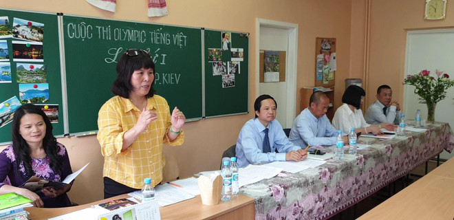 Ấn tượng cuộc thi Olympic tiếng Việt lần thứ nhất tại Ukraine ảnh 2