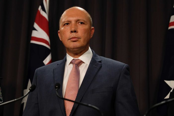 Bộ trưởng Quốc phòng Australia Peter Dutton. (ABC News) Australia lý giải nguyên nhân hủy hợp đồng đóng tàu ngầm với Pháp ảnh 1