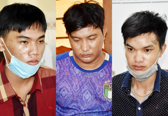 Ba đối tượng trong vụ án. (Nguồn: cand.com.vn) Bạc Liêu bắt khẩn cấp 3 đối tượng trộm cắp tài sản gần 1 tỷ đồng ảnh 1