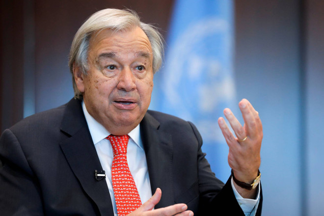 Tổng Thư ký Liên hợp quốc Antonio Guterres. (Nguồn: Reuters) Việt Nam - Đối tác mạnh mẽ của LHQ vì hòa bình và phát triển bền vững ảnh 4