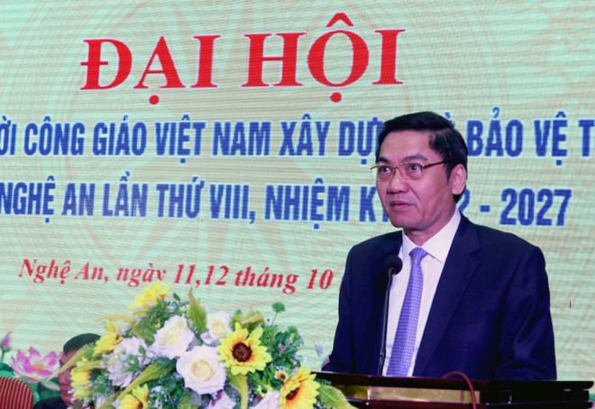 Đồng bào Công giáo tỉnh Nghệ An tích cực thi đua yêu nước ảnh 1