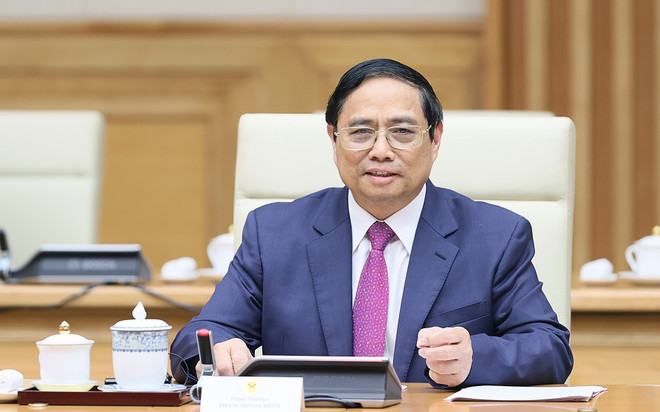 Thủ tướng Phạm Minh Chính. (Ảnh: Dương Giang/TTXVN) Thủ tướng Phạm Minh Chính sẽ dự Hội nghị Cấp cao ASEAN lần thứ 43 ảnh 1
