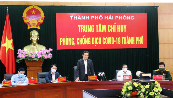 Hải Phòng: Quyết liệt ngăn chặn nguy cơ bùng phát dịch COVID-19 ảnh 1