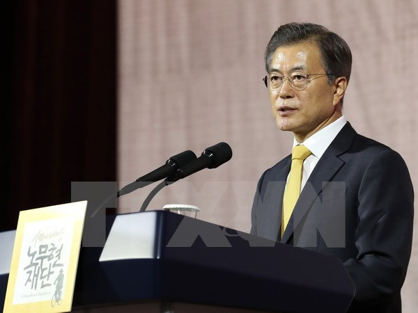 Lãnh đạo Hàn Quốc, Singapore hội đàm bên lề hội nghị ASEAN 31 ảnh 1