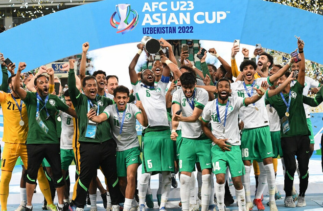 Đánh bại Uzbekistan, Saudi Arabia lần đầu vô địch U23 châu Á ảnh 1