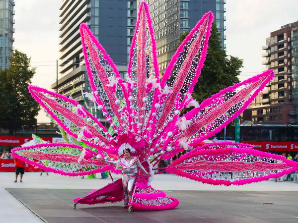 [Photo] Sắc màu lễ hội hóa trang Carnival Toronto ở Canada ảnh 1