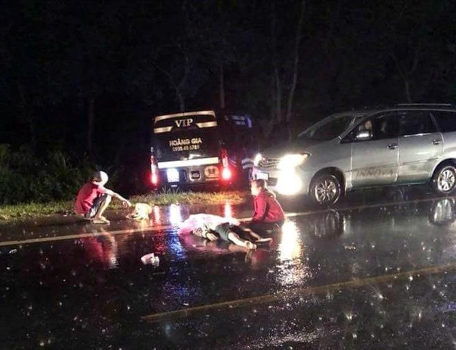 Tai nạn giao thông trên đường Hồ Chí Minh, hai người tử vong ảnh 1